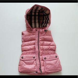 Burberry baby girl Quilted Puffer Vest